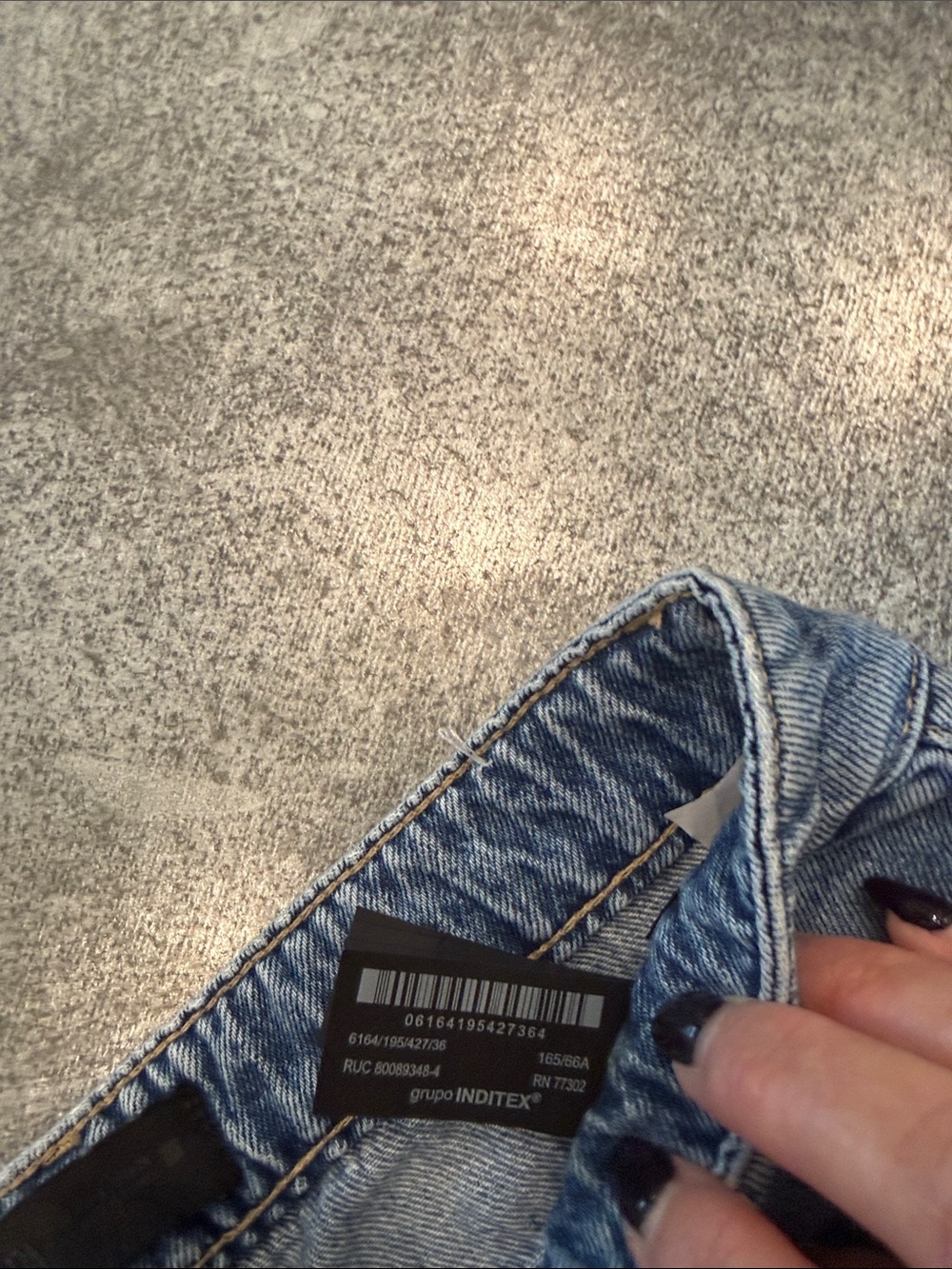 Zara High-Rise Light Blue Denim Jeans